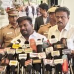 அமைச்சர் ராஜ்மோகன் அரசுப் பள்ளிகள் குறித்து அறிவிப்பு வெளியிடுகிறார்