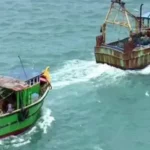மன்னார் வளைகுடா அருகே கைது செய்யப்பட்ட தமிழக மீனவர்கள்