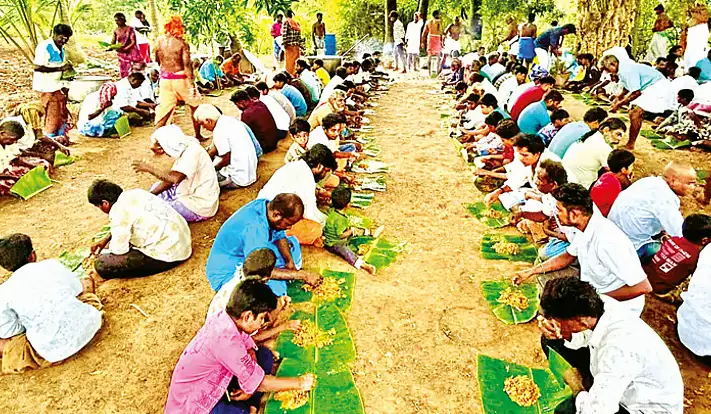 மதுரை மங்களாம்பட்டியில் நடைபெறும் ஆடி படையல் திருவிழா