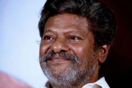 நடிகர் ராஜ்கிரன் தனது சிறுவயது பள்ளி அனுபவத்தை விவரிக்கும் புகைப்படம்