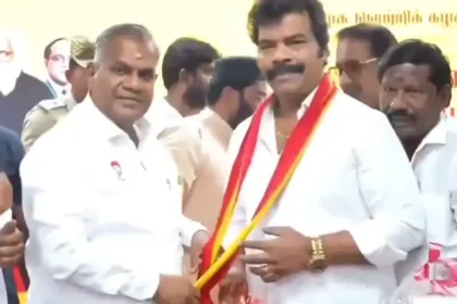 நடிகர் ரவி மரியா தவெக கட்சியில் இணையும் விழா