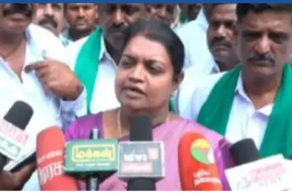 முன்னாள் அமைச்சர் கீதா ஜீவன் அறிக்கை வெளியிடுகிறார்