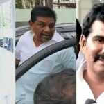 அமைச்சர் சி.டி.ஆர். நிர்மல் குமார் செய்தியாளர்களிடம் பேசுகிறார்