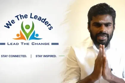 அண்ணாமலை 'வீ தி லீடர்ஸ்' அமைப்பின் விரிவாக்கம் குறித்து அமெரிக்க ஆதரவாளர்களுடன் உரையாடுகிறார்.