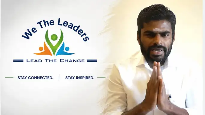 அண்ணாமலை 'வீ தி லீடர்ஸ்' அமைப்பின் விரிவாக்கம் குறித்து அமெரிக்க ஆதரவாளர்களுடன் உரையாடுகிறார்.