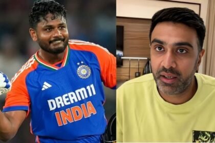 ரவிச்சந்திரன் அஸ்வின் சஞ்சு சாம்சனாக நடித்து தேர்வுக்குழுவை விமர்சிக்கும் காட்சி