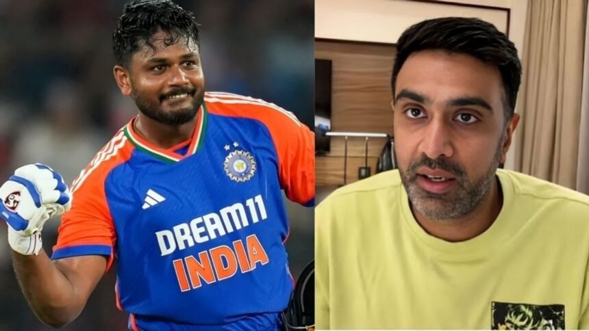 ரவிச்சந்திரன் அஸ்வின் சஞ்சு சாம்சனாக நடித்து தேர்வுக்குழுவை விமர்சிக்கும் காட்சி