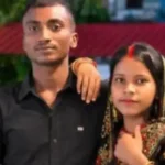 பீகார் கிராமத்தில் ஆலமரத்தில் தொங்கவிடப்பட்ட நிலையில் கண்டெடுக்கப்பட்ட பெண் தலையின் அருகே காவல்துறையினர் விசாரணை