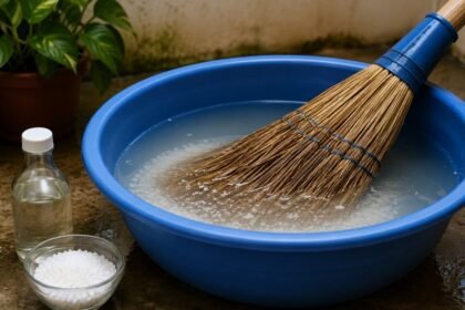 புதிது போல் இருக்கும் துடைப்பம்