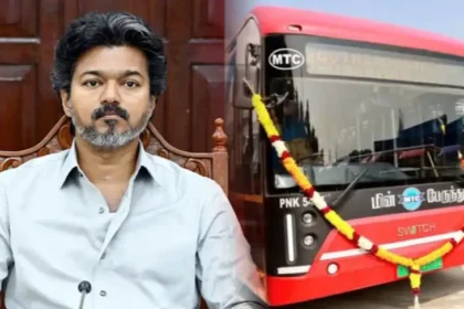 முதல்வர் விஜய் போக்குவரத்து துறை அதிகாரிகளுடன் ஆலோசனை