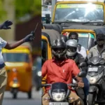 சென்னையில் மெட்ரோ ரயில் பணிகளுக்காக போக்குவரத்து மாற்றம் செய்யப்பட்டுள்ள சாலை
