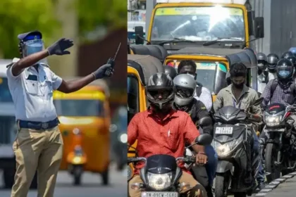 சென்னையில் மெட்ரோ ரயில் பணிகளுக்காக போக்குவரத்து மாற்றம் செய்யப்பட்டுள்ள சாலை