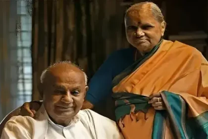 முன்னாள் பிரதமர் தேவகவுடாவின் மனைவி சென்னம்மா அவர்களின் புகைப்படம்