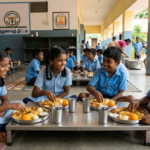 தமிழக அமைச்சர் ராஜ்மோகன் பள்ளிகளில் சிக்கன் பிரியாணி வழங்குவது குறித்து பேசுகிறார்