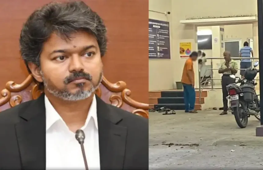 முதலமைச்சர் விஜய் பாதுகாப்பு பணியில் இருந்த காவலர்களுக்கு வாந்தி, மயக்கம் ஏற்பட்ட சம்பவம்