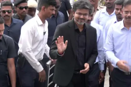 முதலமைச்சர் விஜய் கர்நாடகா பயணம் ரத்து செய்யப்பட்டது குறித்த செய்தி