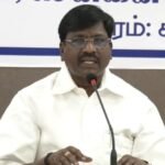 உயர்கல்வித்துறை அமைச்சர் அரசு கல்லூரி பணியாளர்களுக்கான இடமாறுதல் கலந்தாய்வு குறித்து விளக்கம் அளிக்கிறார்