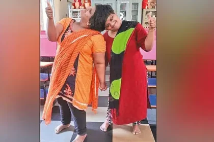 ஒட்டிப்பிறந்த இரட்டையர்கள் வீணா மற்றும் வாணி