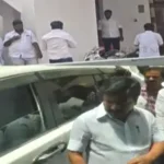தமிழக வெற்றிக் கழக நிர்வாகிகள் சி.வி.சண்முகம் இல்லத்திற்கு வருகை