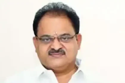 திமுக தலைமை நிலைய செயலாளர் பூச்சி முருகன் மருத்துவமனையில் அனுமதிக்கப்பட்டுள்ளார்