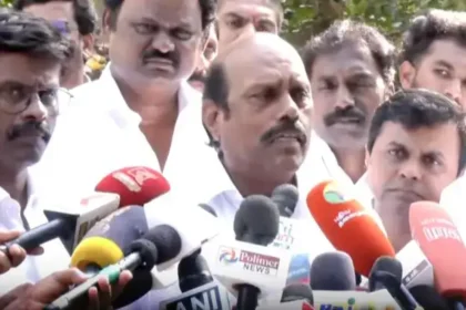 முன்னாள் அமைச்சர் எ.வ.வேலு லஞ்ச ஒழிப்புத்துறை அலுவலகத்தில் விசாரணைக்கு ஆஜராகிறார்