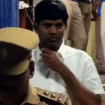 லஞ்சம் வாங்கியதாக கைது செய்யப்பட்ட த.வெ.க முன்னாள் ஊராட்சி மன்ற தலைவர் வீராசாமி