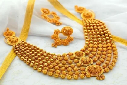 சென்னையில் தங்கத்தின் விலை குறைந்துள்ளதை காட்டும் காட்சி