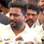 பள்ளிக்கல்வித்துறை அமைச்சர் ராஜ்மோகன் ஆசிரியர் சங்க நிர்வாகிகளுடன் கலந்துரையாடல்