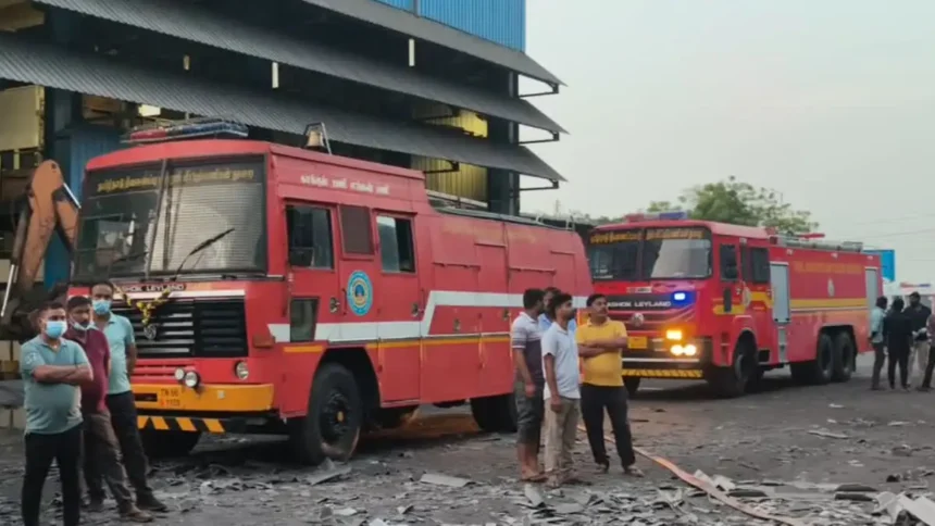 கும்மிடிப்பூண்டி சிப்காட் சிப்காட் வளாகத்தில் உள்ள 'ஜெயின் மெட்டல்ஸ்' தொழிற்சாலை