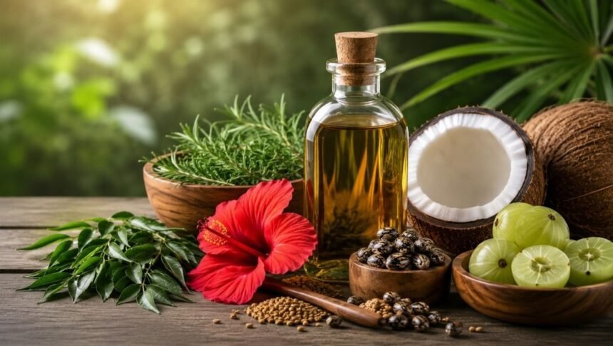 முடி உதிர்வை தடுக்க உதவும் ஹேர் ஆயில்