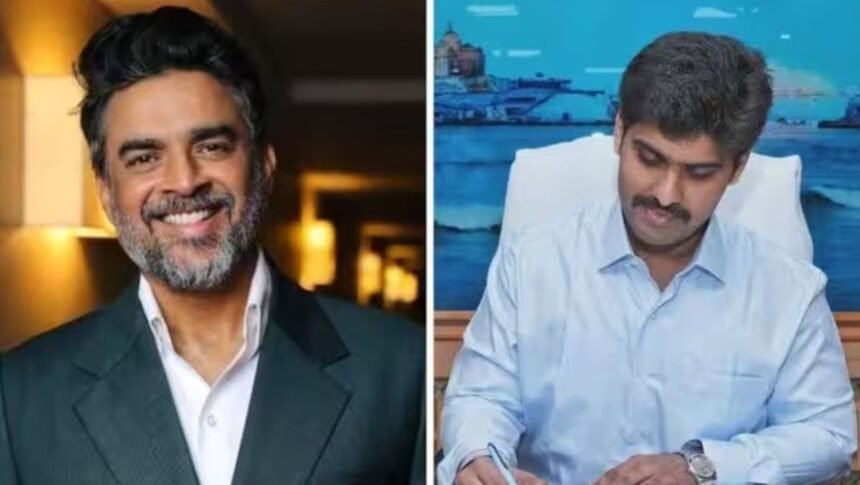 ஐ.ஏ.எஸ் அதிகாரி பிரதாப் முருகன் மழைநீர் சேகரிப்பு திட்டத்தை விளக்குகிறார்