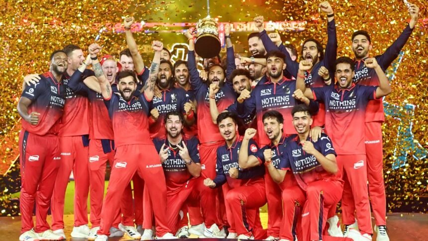 ராயல் சேலஞ்சர்ஸ் பெங்களூரு (ஆர்சிபி) அணியின் பிராண்ட் மதிப்பு உயர்வு குறித்த செய்தி