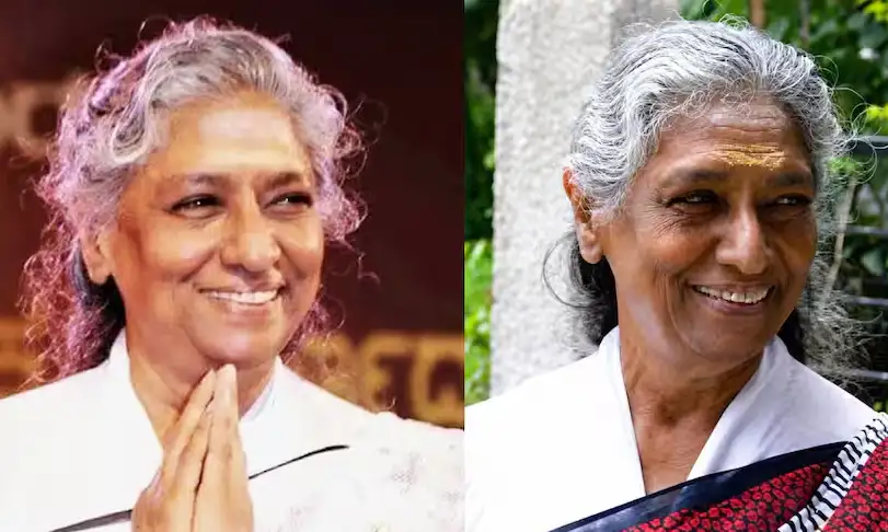 பாடகி எஸ். ஜானகி