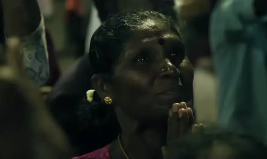 நடிகர் விஜய் நடித்த ஜனநாயகன் திரைப்படத்தின் போஸ்டர்