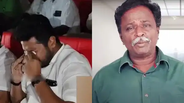 அமைச்சர் பர்வேஸ் 'ஜனநாயகன்' படம் பார்த்தபோது கண்ணீர் சிந்திய புகைப்படங்கள்