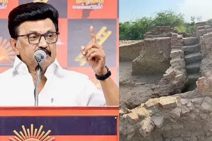 முன்னாள் முதல்வர் மு.க.ஸ்டாலின் எக்ஸ் பதிவை வெளியிடும் காட்சி