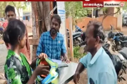 காரைக்குடியில் கடத்தப்பட்ட 45 நாள் குழந்தை