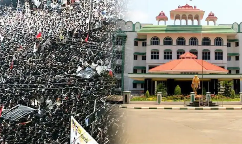 தமிழக முதல்வர் விஜய் கரூர் கூட்ட நெரிசல் சம்பவம் தொடர்பாக ஆய்வு செய்தல்