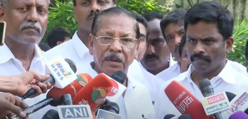 தி.மு.க. அமைப்புச் செயலாளர் திரு. ஆர்.எஸ்.பாரதி