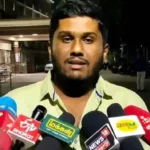 கோவை வானிலை நிபுணர் சந்தோஷ் க்ரிஷ் வானிலை அறிக்கை வெளியிடுகிறார்