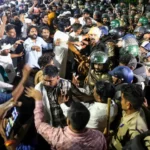 மத்தியப்பிரதேசத்தில் போராட்டத்தில் ஈடுபட்ட விவசாயிகள்