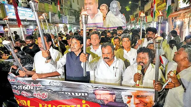 காங்கிரஸ் தலைவர் மாணிக்கம் தாகூர்