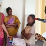 அமைச்சர் கீர்த்தனா விளக்கம் அளிக்கும் காட்சி