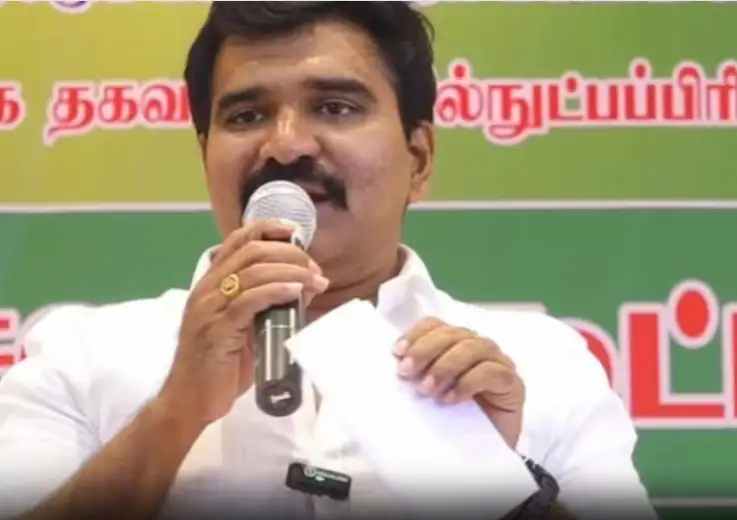 தமிழக வெற்றிக் கழகம் அமைச்சர் சி.டி.ஆர். நிர்மல் குமார்