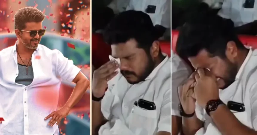 அமைச்சர் முகமது ஃபர்வேஸ் 'ஜனநாயகன்' திரைப்படம் பார்த்துக் கொண்டிருக்கிறார்