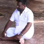 அமைச்சர் ராஜ்மோகன் கீழடி அருங்காட்சியகத்தில் ஆய்வு செய்கிறார்