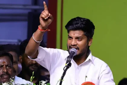 இந்து சமய அறநிலையத்துறை அமைச்சர் ரமேஷ் விளக்கம் அளிக்கிறார்