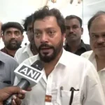 மீன்வளத்துறை அமைச்சர் ஸ்ரீநாத் பேட்டி அளிக்கும் காட்சி