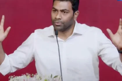 தமிழக விளையாட்டுத்துறை அமைச்சர் ஆதவ் அர்ஜுனா