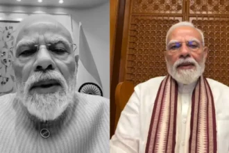 பிரதமர் நரேந்திர மோடி இன்ஸ்டாகிராமில் சாதனை படைத்ததை குறிக்கும் புகைப்படம்
